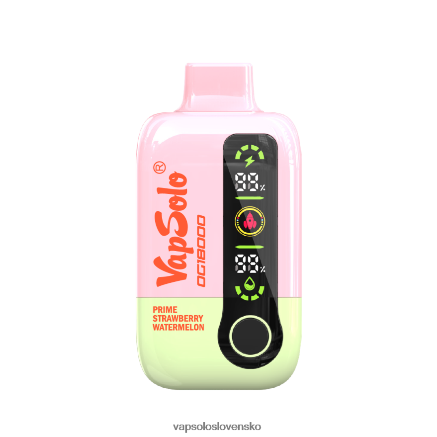 VapSolo Refill - hlavný jahodový melón VapSolo DG18000 jednorazová vapa RZ648254