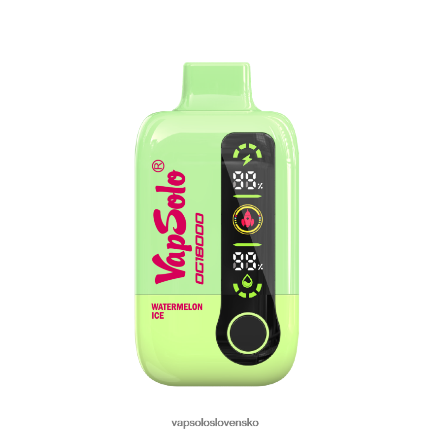VapSolo Review - melónový ľad VapSolo DG18000 jednorazová vapa RZ648258