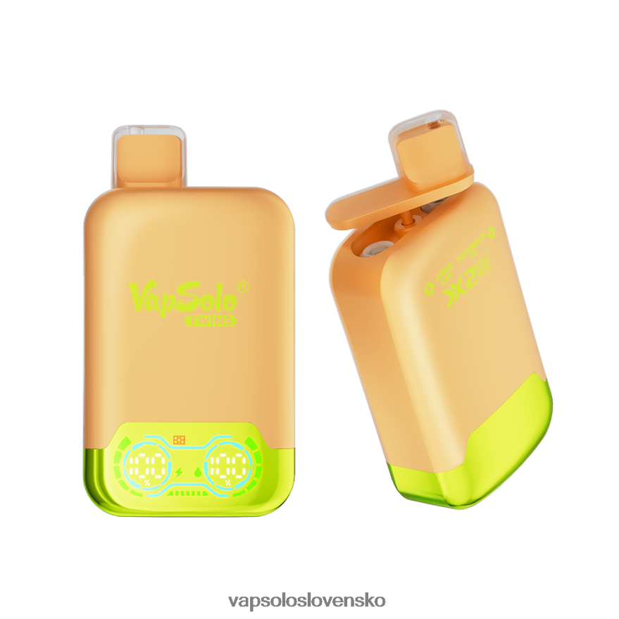 VapSolo Refill - citrónová limetka a melónový ľad VapSolo TWINS jednorazová vapa RZ648229