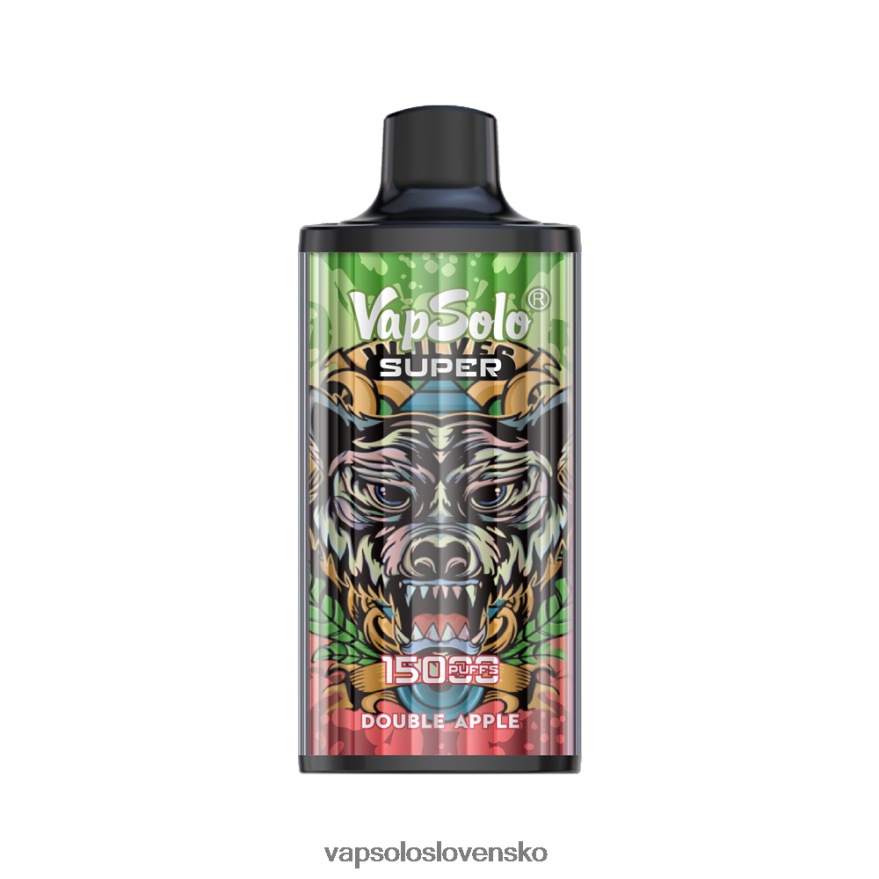 VapSolo Cena - dvojité jablko VapSolo SUPER jednorazová vapa RZ648217